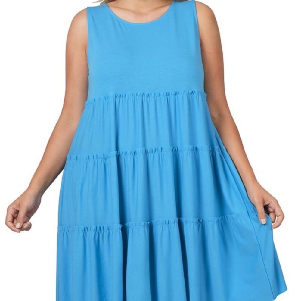 Simple tiered dress